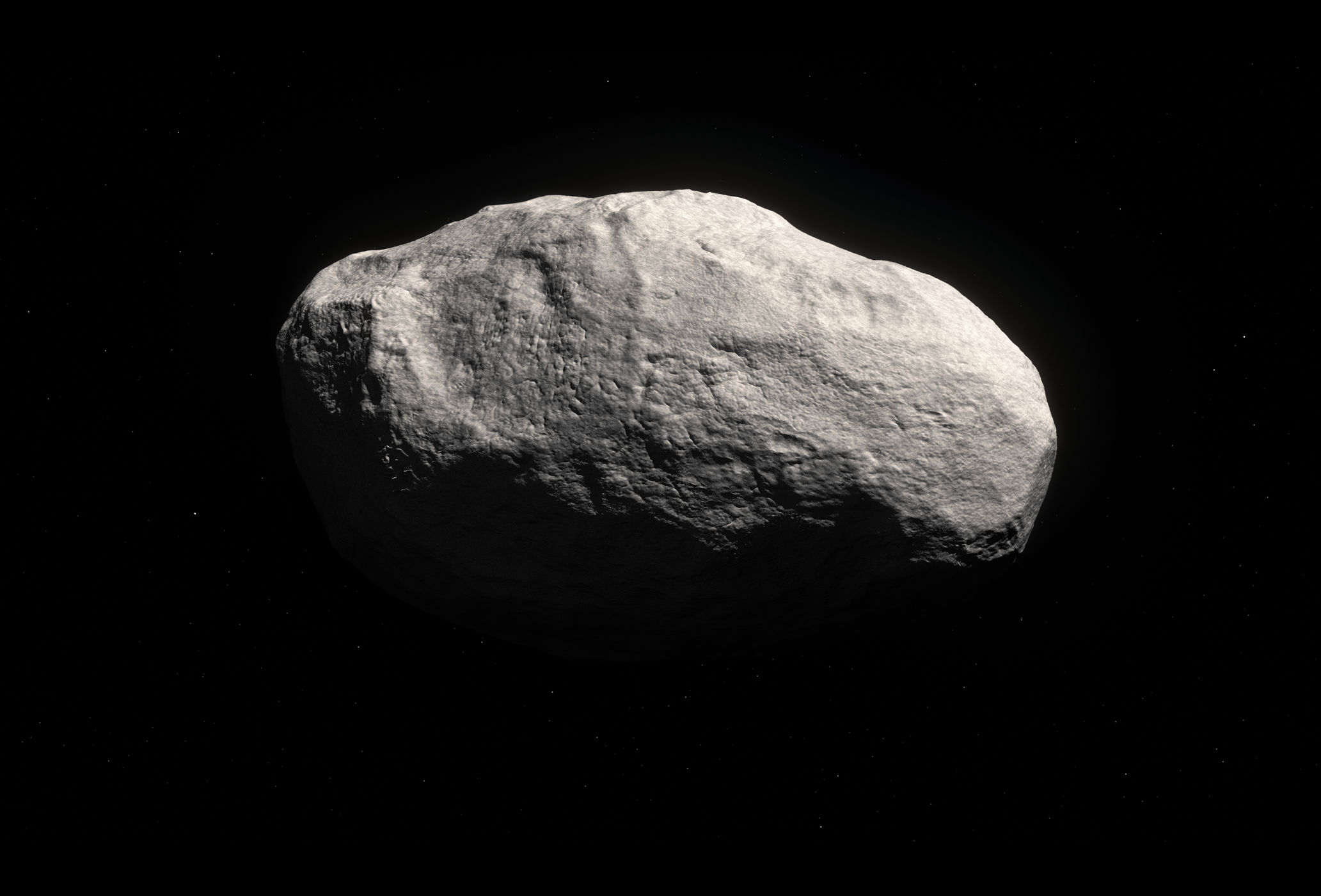 Слабоактивная комета без хвоста